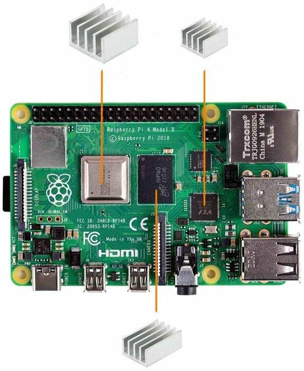 Raspberry Pi Heatsinks 