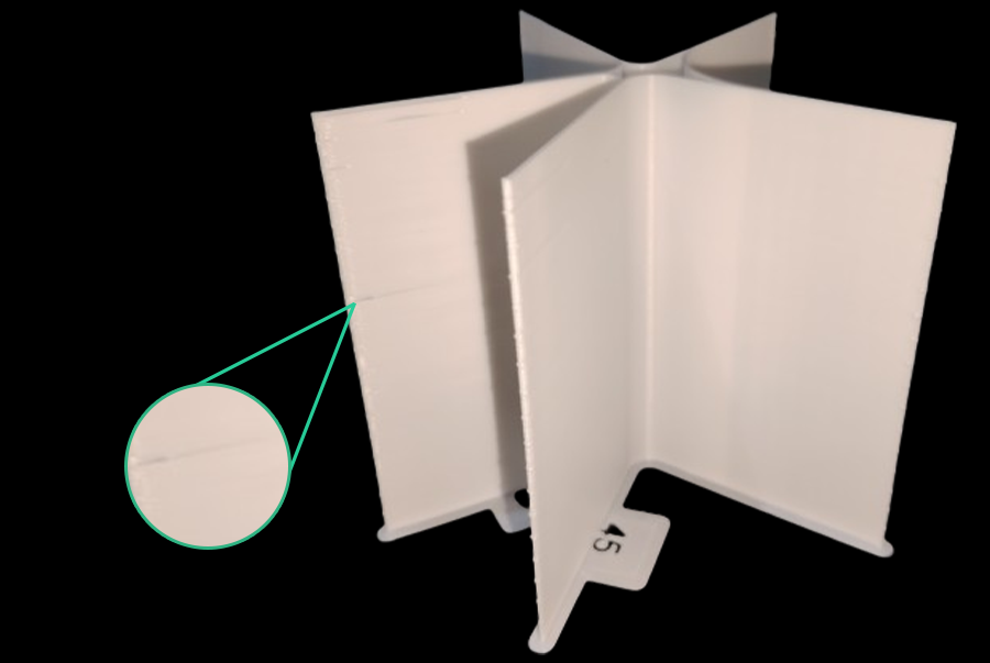 Illustration of VFA Speed Tower showing quality degradation at higher speeds