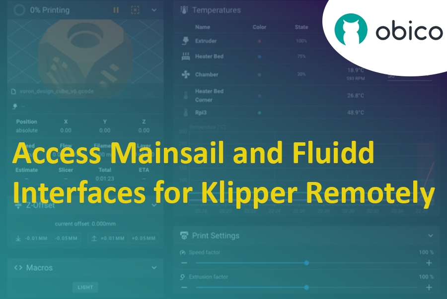 Mainsail and Fluidd Remote Access for Klipper