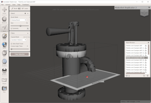 AMF: Advanced Manufacturing File Format