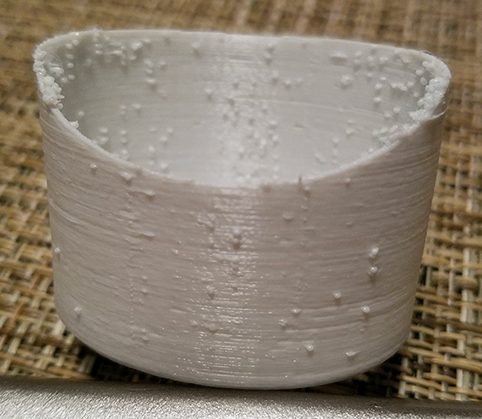 Bumps on the print surface