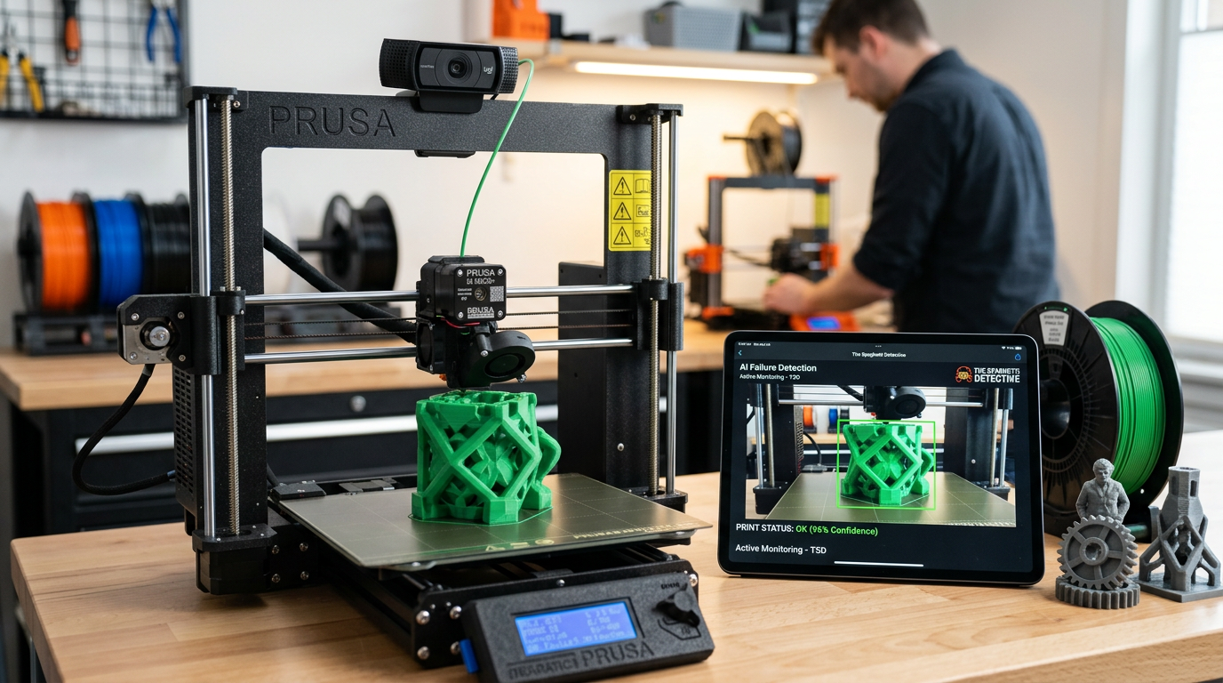 AI-based 3D Printing Failure Detection - Meet The Spaghetti Detective