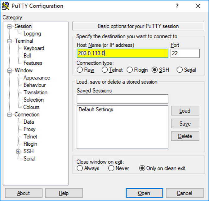 Access Raspberry Pi via SSH