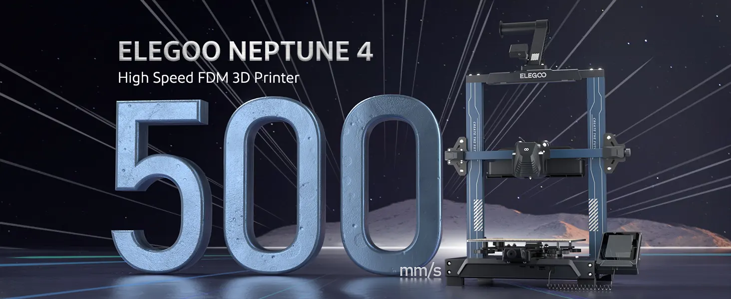 Introduce: ELEGOO Neptune 4 Plus & Neptune 4 Max FDM 3D Printers