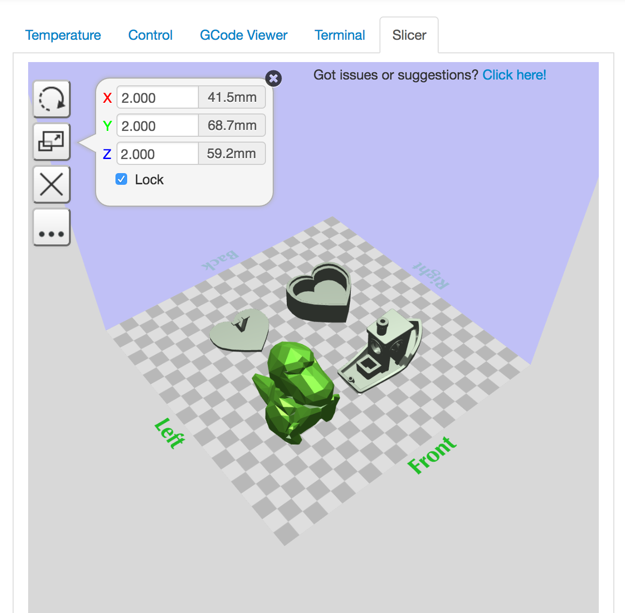 OctoPrint Slicer