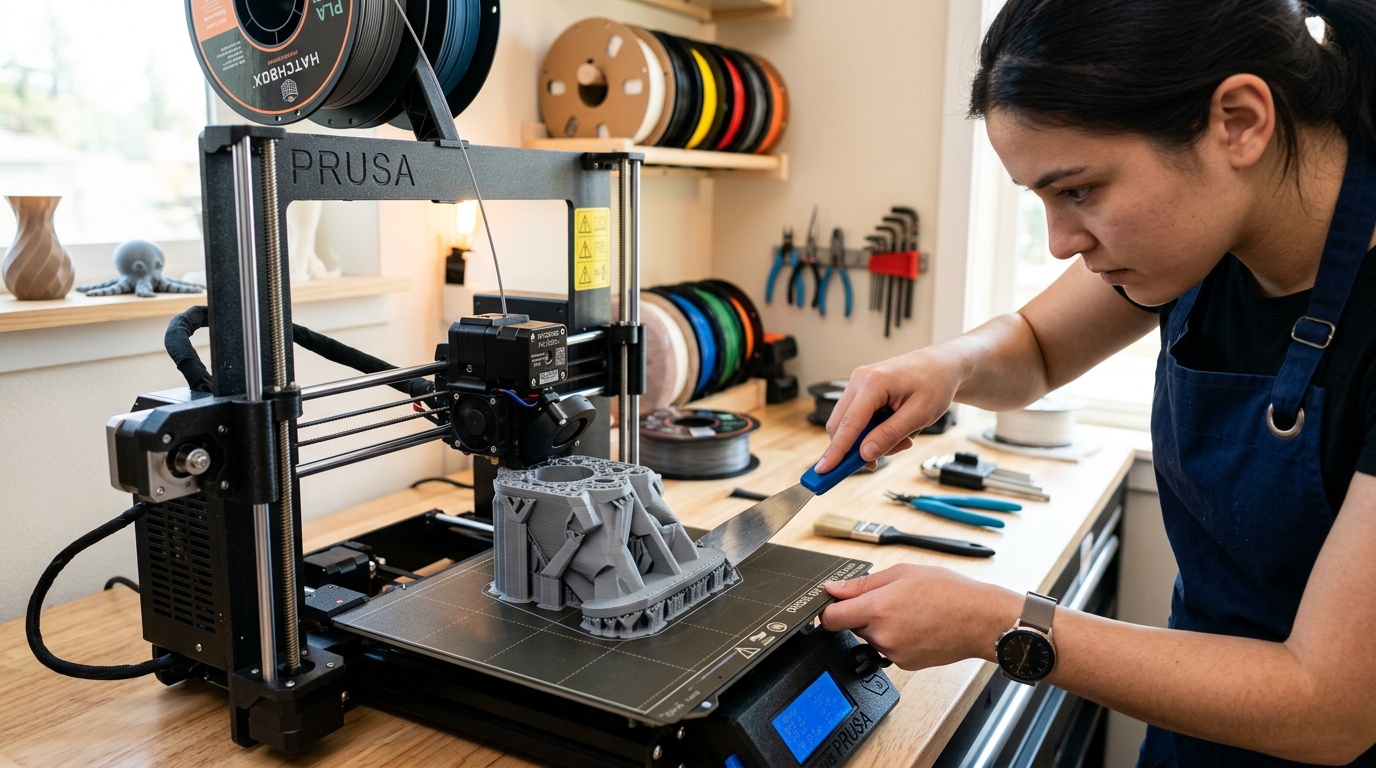 Prints Difficult to Remove From Bed