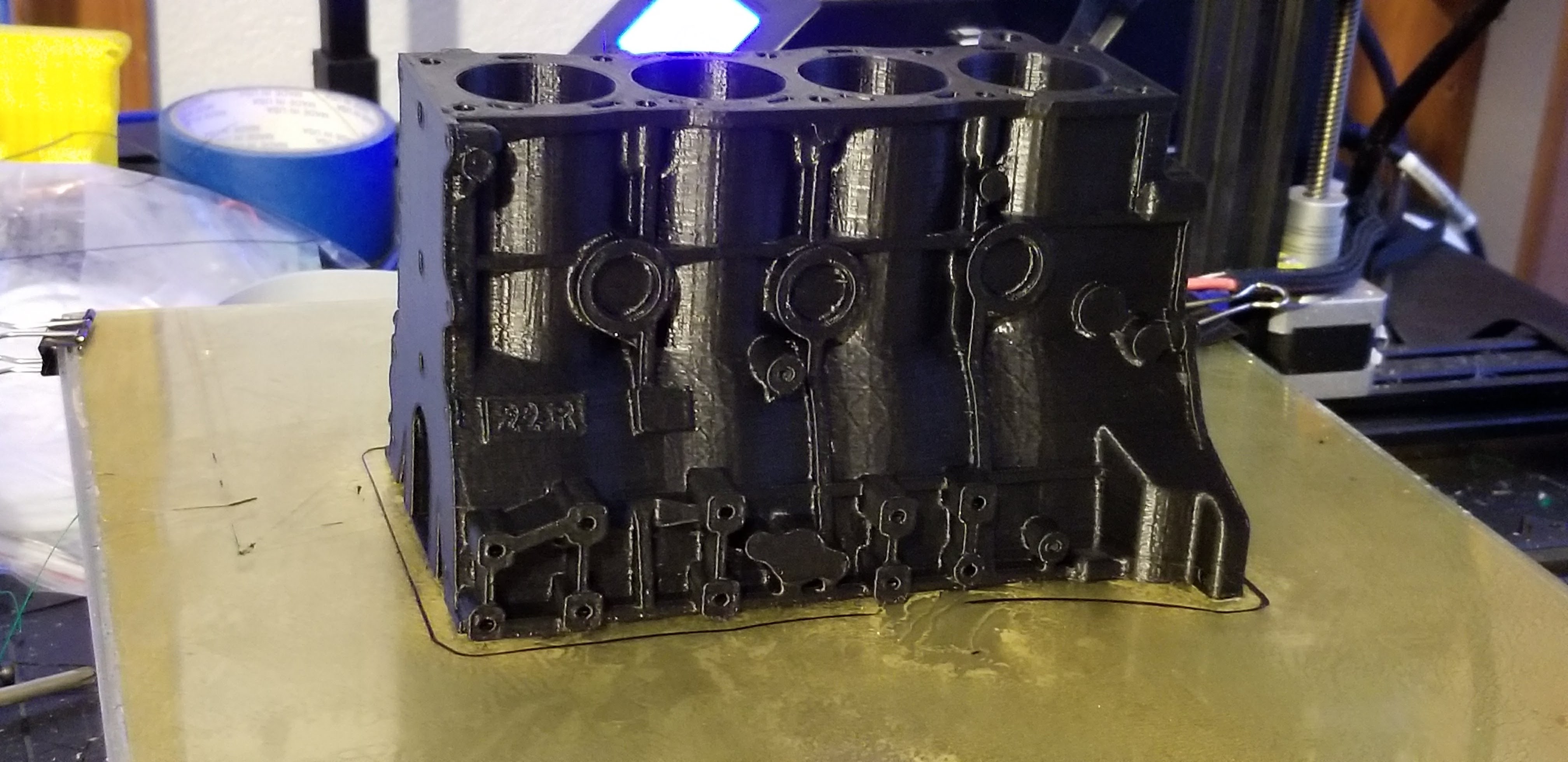 With a PEI sheet you can print ABS even without an enclosure
