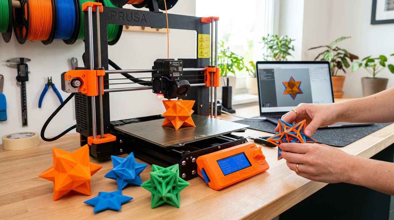 3D Models to Print - Fidget Star Edition