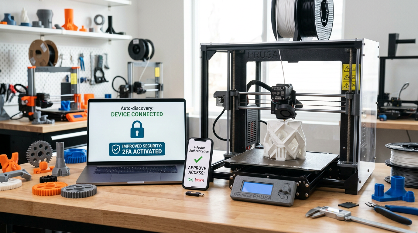 Auto-discovery re-implemented with improved security as strong as 2FA