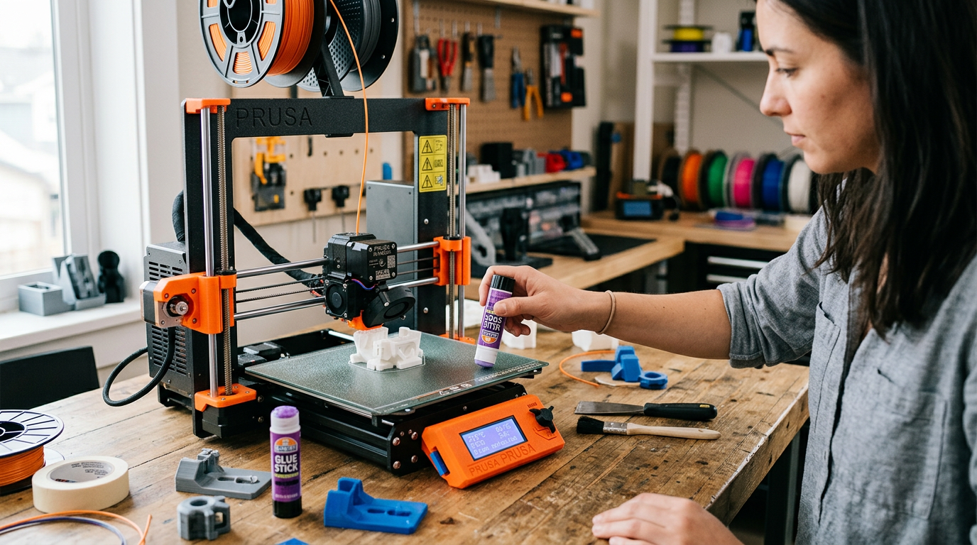 Glue Stick or Glass Bed - Let's Talk About Bed Adhesion