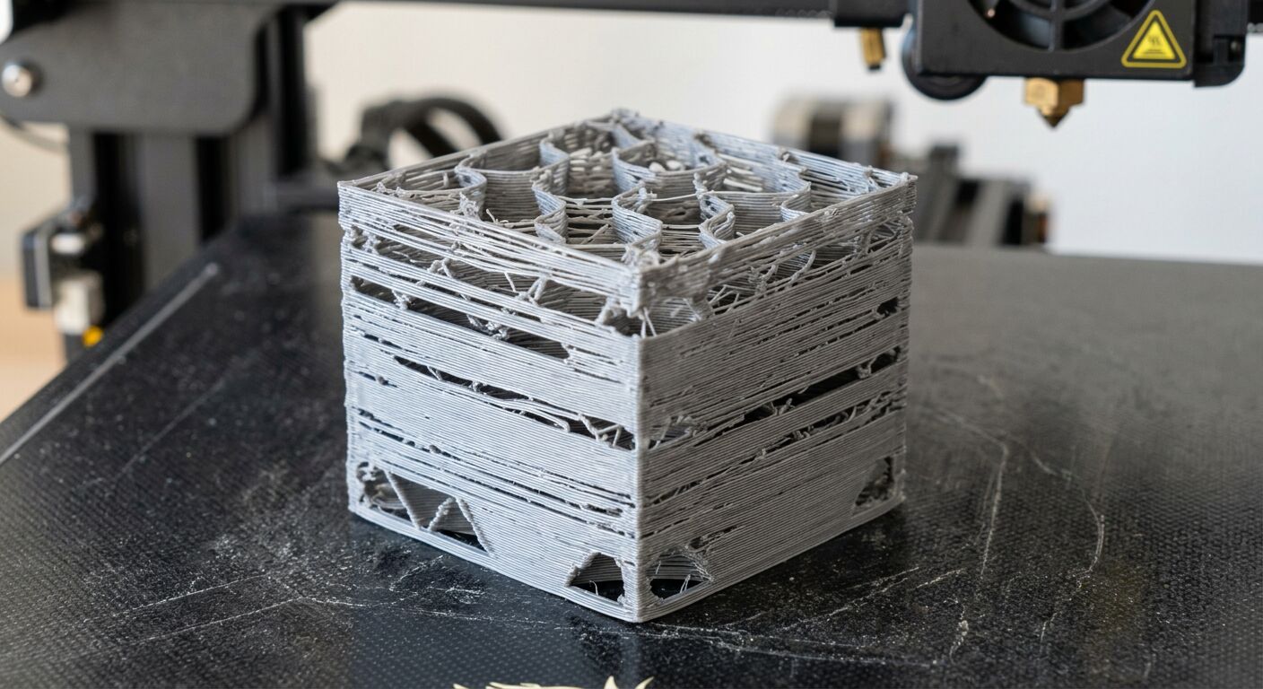 Under-extrusion causing gaps and weak walls on 3D print