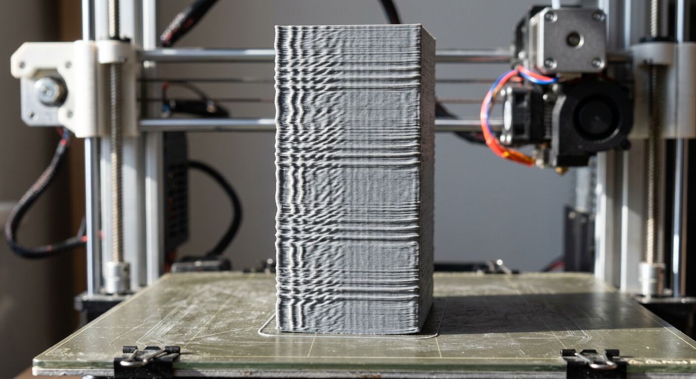 Z-banding ripple pattern on 3D print surface