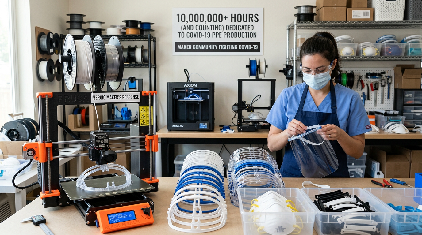 10 Million Hours That Demonstrate Maker's Heroic Fights Against COVID-19